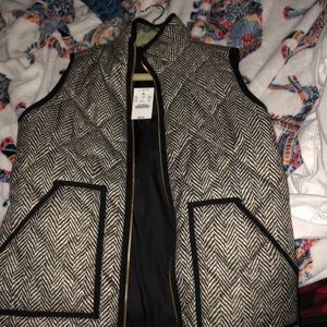 J crew puffer vest